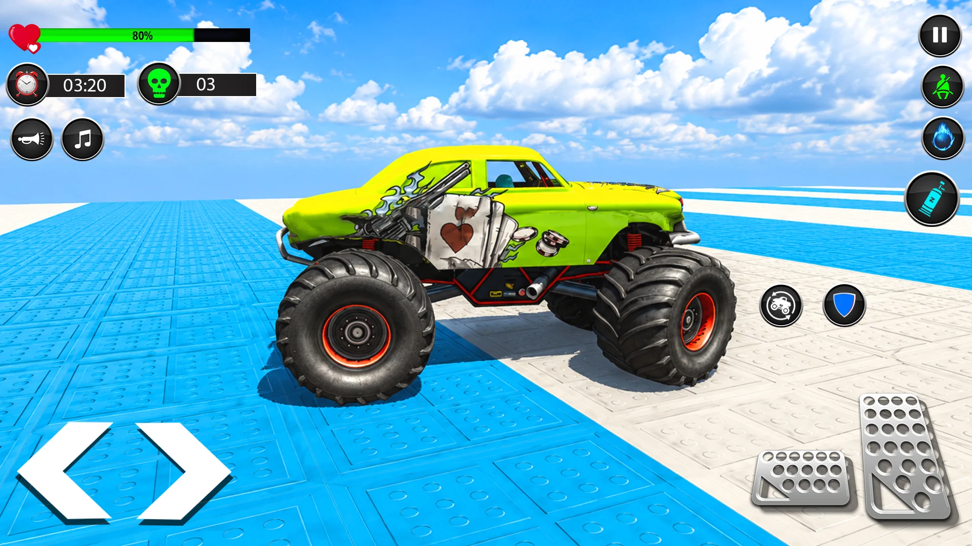 Crazy Monster Truck Derby Game screenshot