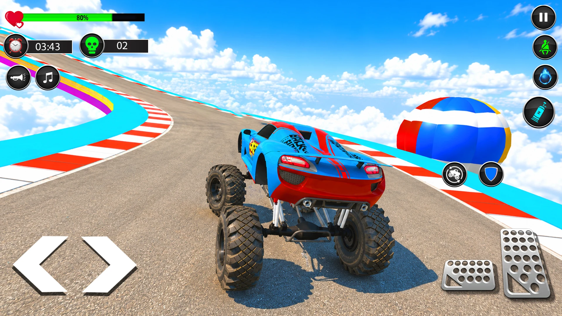 Crazy Monster Truck Derby Game screenshot