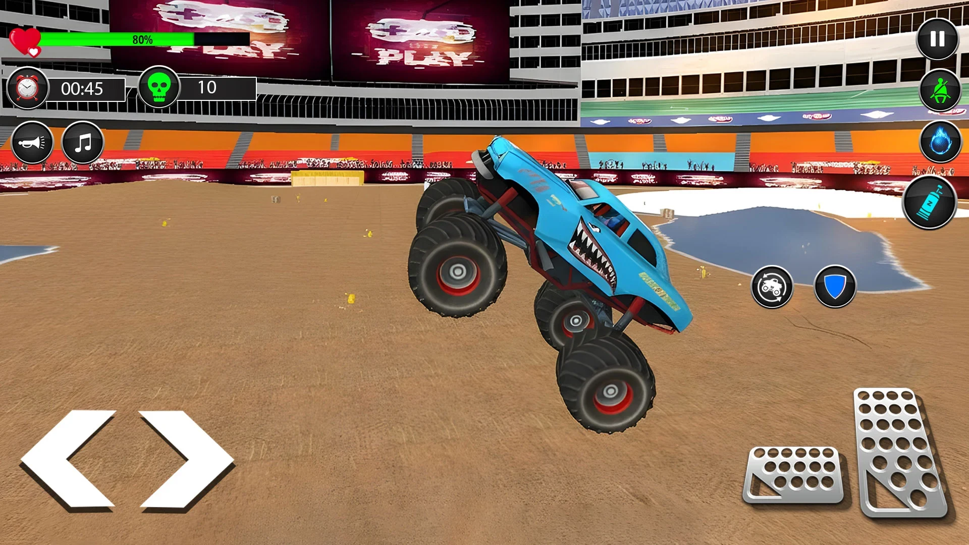 Crazy Monster Truck Derby Game screenshot